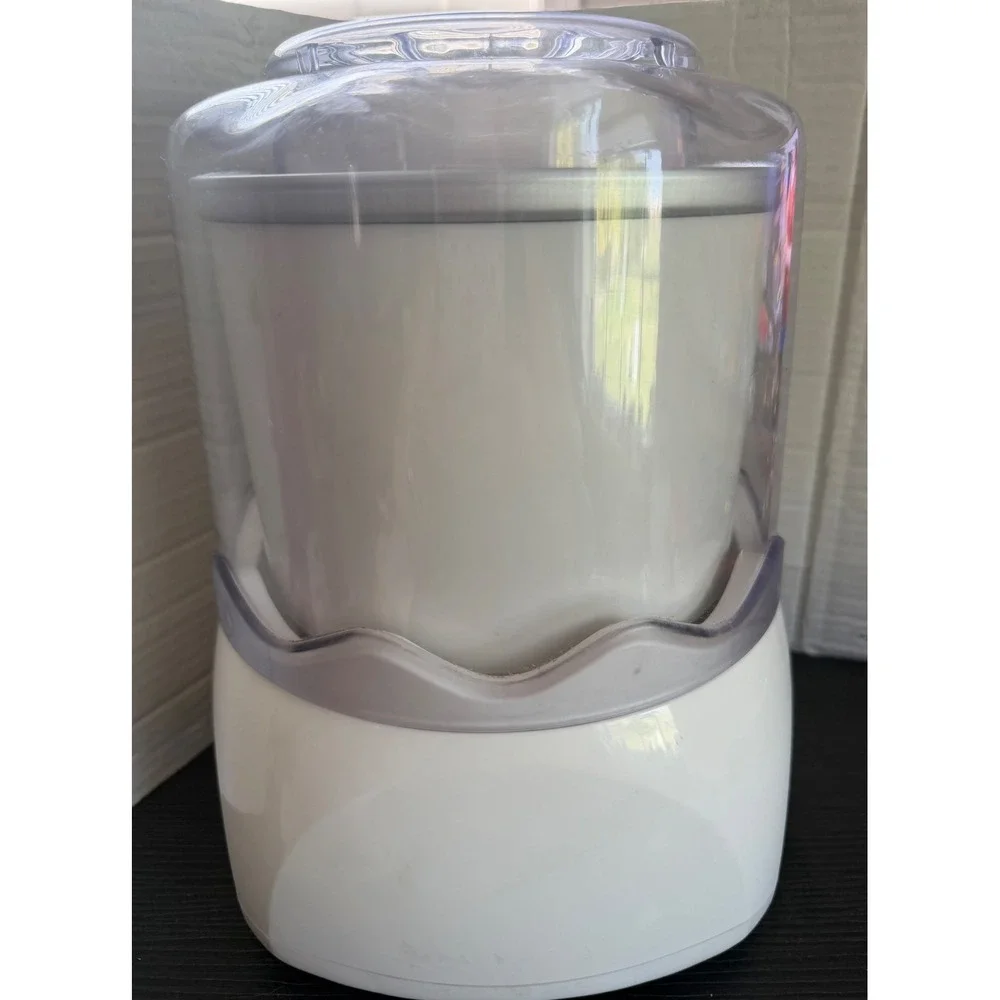 Cuisinart ICE-20 White Automatic Frozen Yogurt Ice Cream and Sorbet Maker